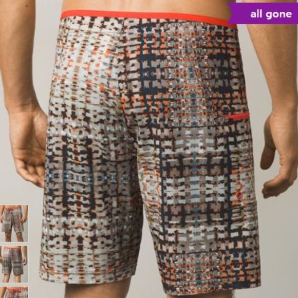 prAna Catalyst Short Gravel Ripple MNS 32 - Picture 2 of 3